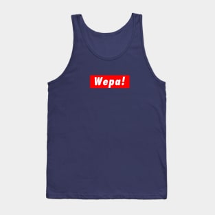 Wepa Puerto Rican Saying Puerto Rico Proud Boricua Strong Tank Top